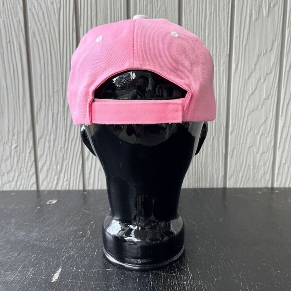 Von Dutch Pink Baseball Hat Y2K Logo Cap Adjustable Velcro Strap Trucker Style - Picture 8 of 9
